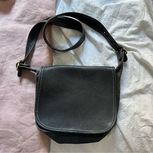 Coach vintage saddle bag